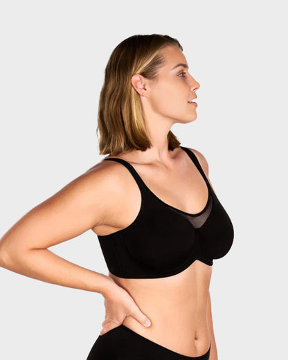 Plus Size Cooling Full Coverage Minimizer Bra