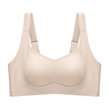 Women Wireless Push Up Jelly Bra Supportive Seamless Bras