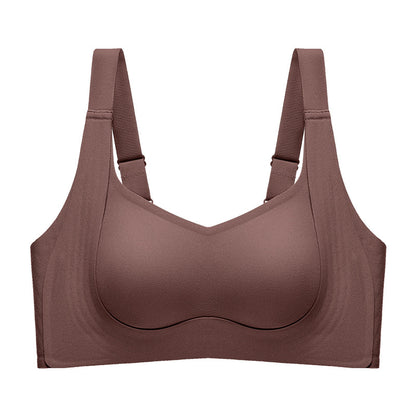 Women Wireless Push Up Jelly Bra Supportive Seamless Bras