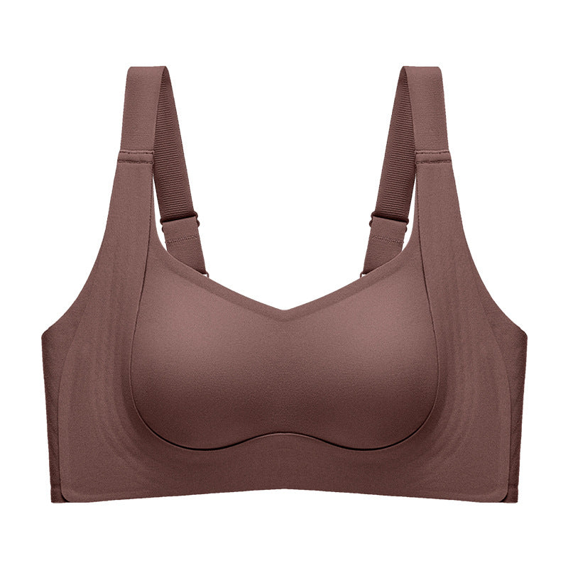 Women Wireless Push Up Jelly Bra Supportive Seamless Bras