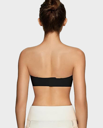 Women's Strapless Wireless Padded Bandeau Bra