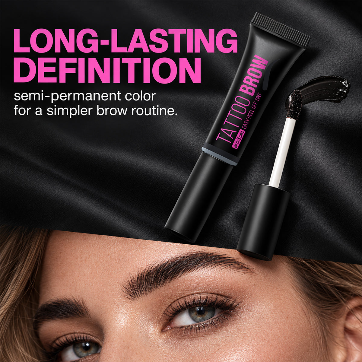 Waterproof Peel-Off Eyebrow Tint Gel – Long-Lasting Natural-Looking Brow Color