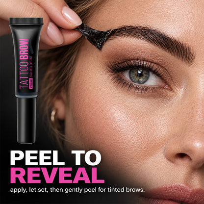 Waterproof Peel-Off Eyebrow Tint Gel – Long-Lasting Natural-Looking Brow Color