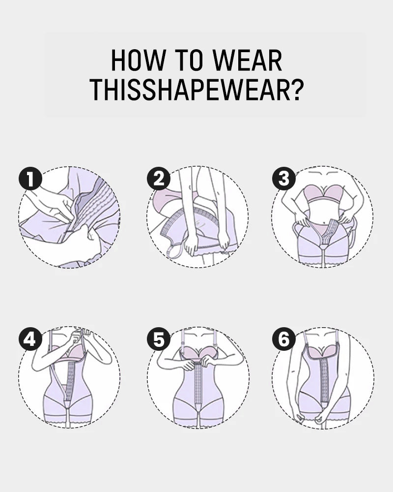 Tummy Control Butt Lifter Bodysuit