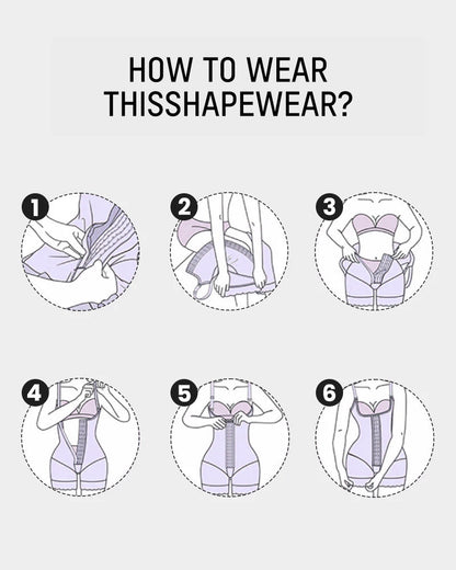Tummy Control Butt Lifter Bodysuit