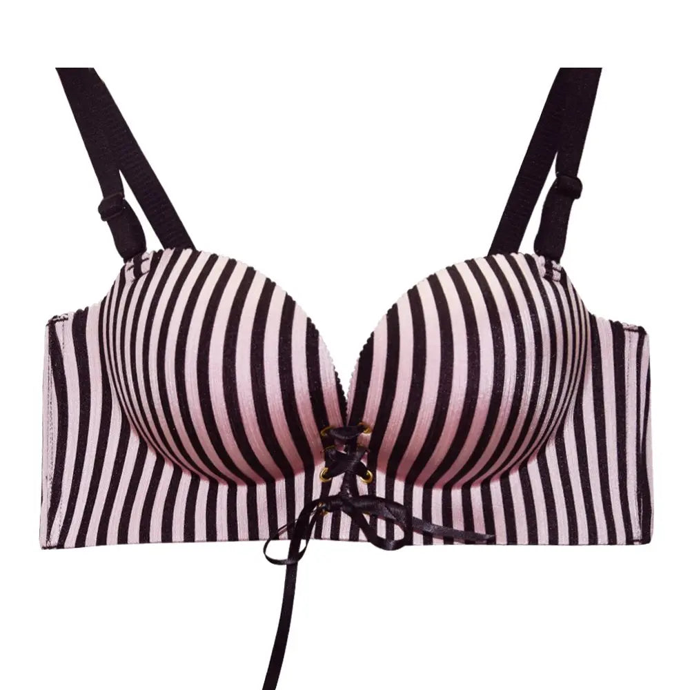 Curvlya Add Two Cups Bras Brassiere for Women Wireless Push Up Padded Comfort Womenswear