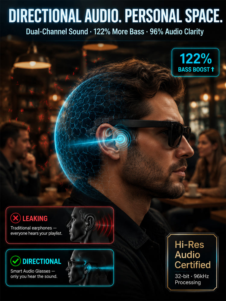 🔥👓 AI Smart Glasses – Offline Translation, Zoom & Smart Exploration