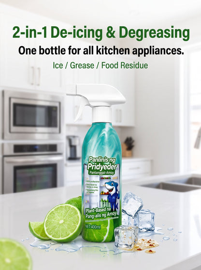 🧼✨ All-in-One Appliance Cleaner - Melt Ice & Remove Grease Fast