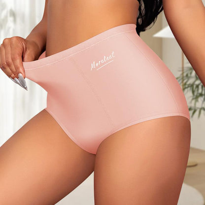 Women's High-Waisted Underwear, Breathable & Comfortable Panties（6/12）