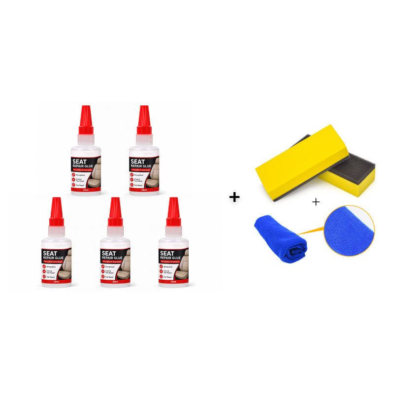 🚗Quick Dry Car Seat Leather Repair Glue