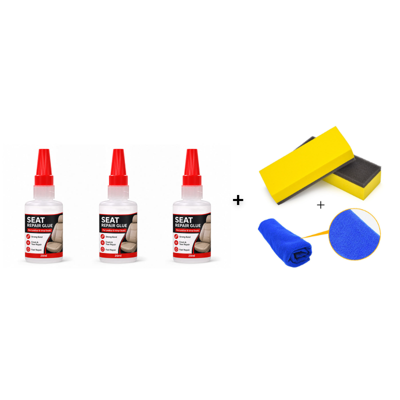 🚗Quick Dry Car Seat Leather Repair Glue