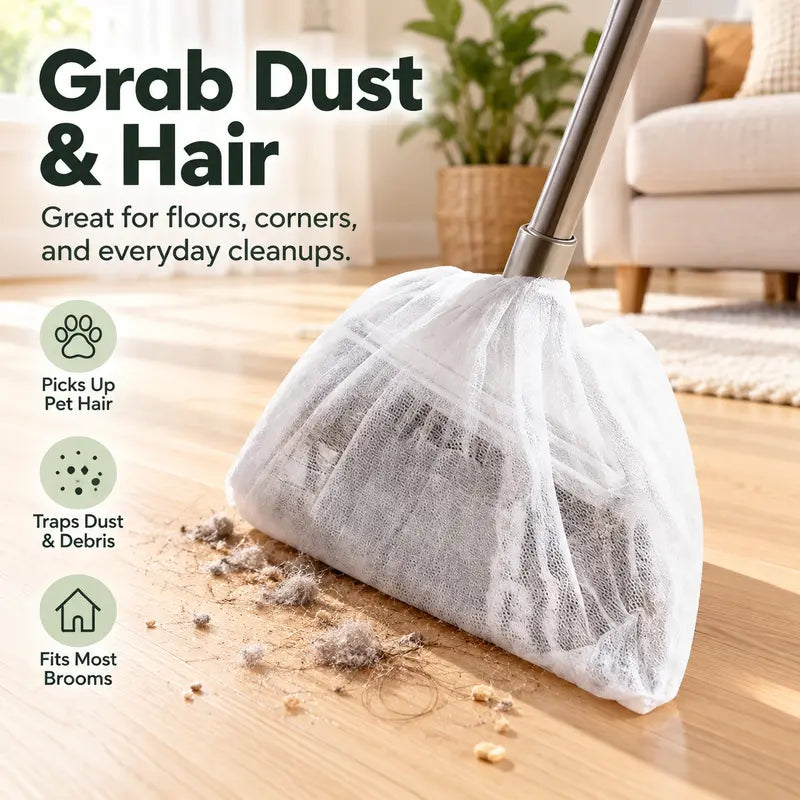 🐾 Self-Cleaning Electrostatic Pet Hair Remover – Reusable Lint & Fur Cleaner