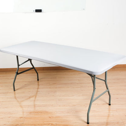 🌸✨Pack Stretch Fabric Table Top Cap Cover, fits 4ft/6ft/8ft Tables