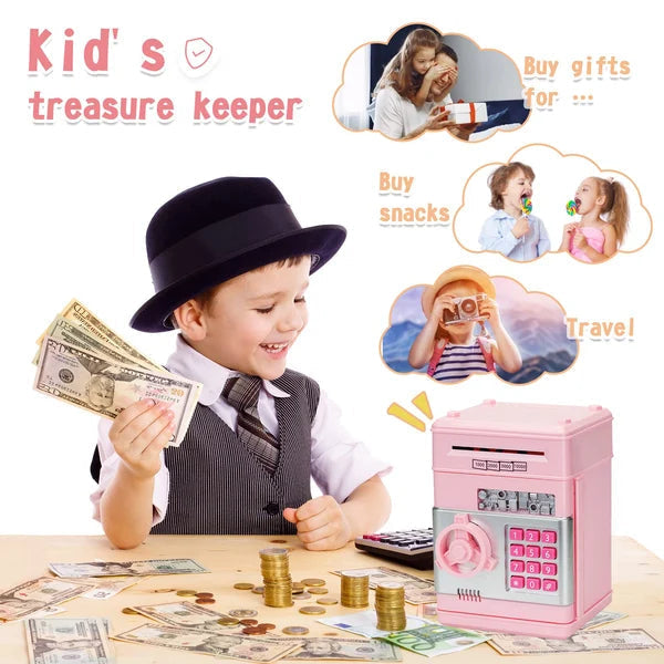 💥 Mini Electronic ATM Toy – Fun Automatic Deposit & Withdrawal Bank