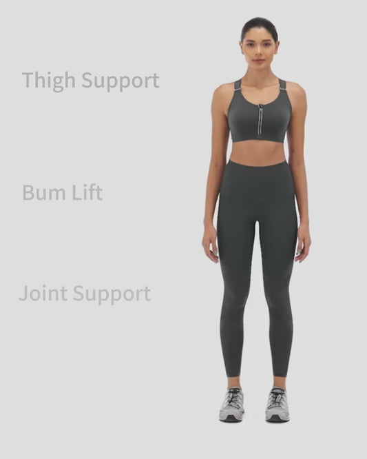 High Waisted And Hip Lifting Yoga Elastic Quick Drying Tight Pants