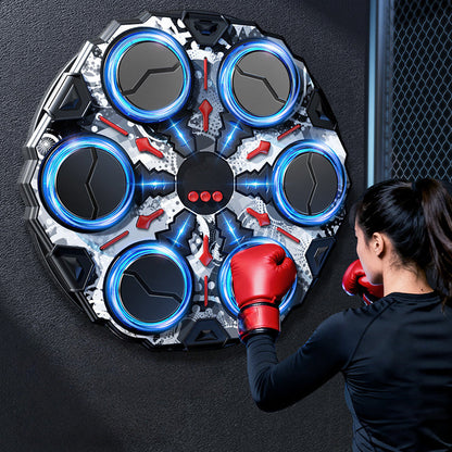 Smart Music Boxing Machine - Punch to the Beat Instantly!
