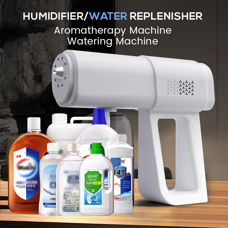 🥳2026 HOT SALE💨Sanitizer Nano Sprayer Gun – ultra-fine nano mist covers surfaces fast 🏠✅