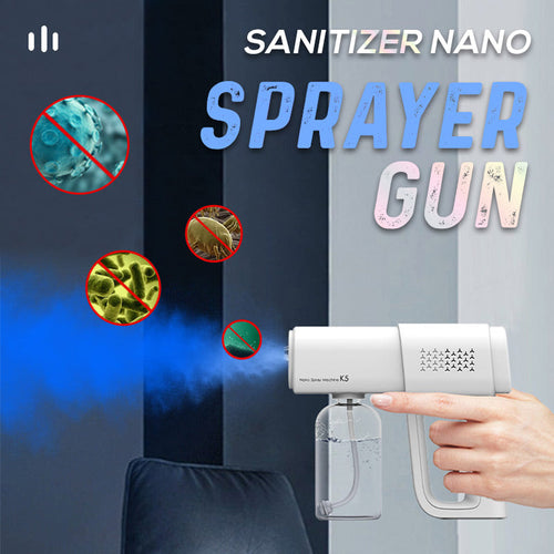 🥳2026 HOT SALE💨Sanitizer Nano Sprayer Gun – ultra-fine nano mist covers surfaces fast 🏠✅