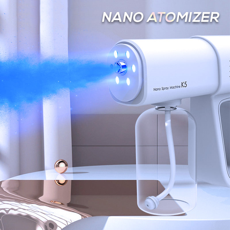 🥳2026 HOT SALE💨Sanitizer Nano Sprayer Gun – ultra-fine nano mist covers surfaces fast 🏠✅