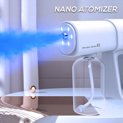 🥳2026 HOT SALE💨Sanitizer Nano Sprayer Gun – ultra-fine nano mist covers surfaces fast 🏠✅