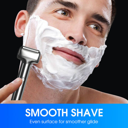 🪒 Men’s Rechargeable Foil Shaver – Cordless Wet & Dry Electric Razor for Close, Comfortable Shaving