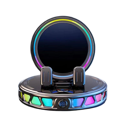 🚗 RGB Auto-Grip Wireless Car Charger Mount – Automatic Phone Holder for Easy Charging