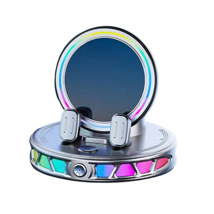 🚗 RGB Auto-Grip Wireless Car Charger Mount – Automatic Phone Holder for Easy Charging
