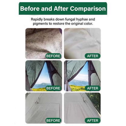 ✨🧹Outdoor Mold & Mildew Stain Remover Spray – For Tents, Awnings & More🏕️