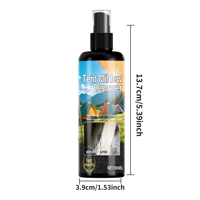 ✨🧹Outdoor Mold & Mildew Stain Remover Spray – For Tents, Awnings & More🏕️