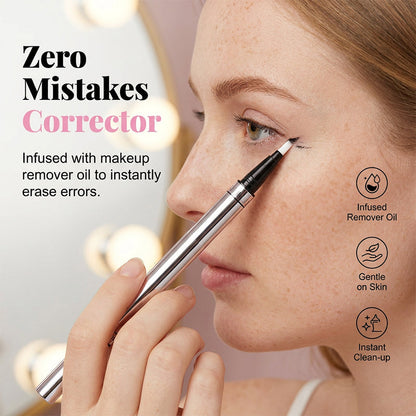 Zero-Mistake Dual Eyeliner – Ultra-Precise, Built-in Corrector