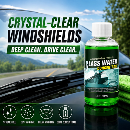 🥳2026 HOT SALE💧✨Glass Concentrate – 10ml makes 1L, cuts bugs & grime, streak-free. 1 bottle = 50L. From £6.99 – lowest price online! 🚗💪