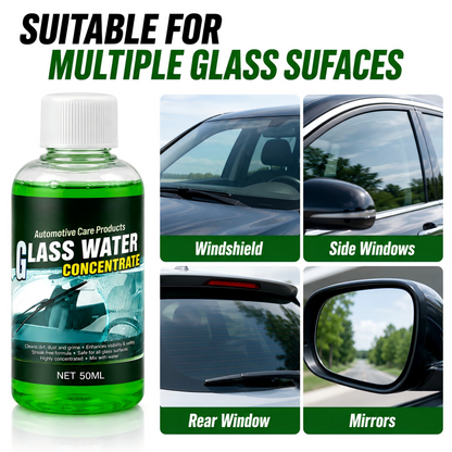 🥳2026 HOT SALE💧✨Glass Concentrate – 10ml makes 1L, cuts bugs & grime, streak-free. 1 bottle = 50L. From £6.99 – lowest price online! 🚗💪