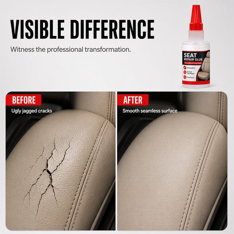 🚗Quick Dry Car Seat Leather Repair Glue