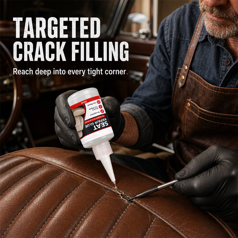🚗Quick Dry Car Seat Leather Repair Glue