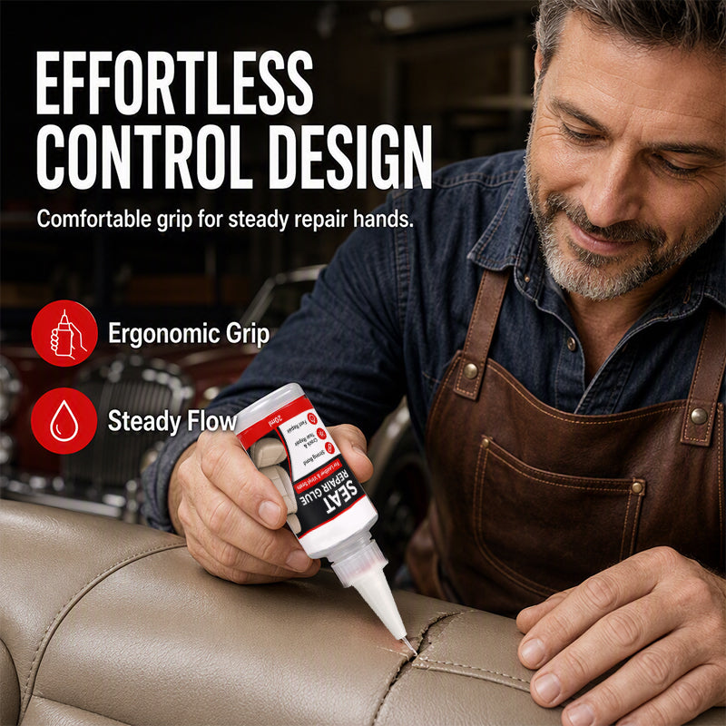🚗Quick Dry Car Seat Leather Repair Glue