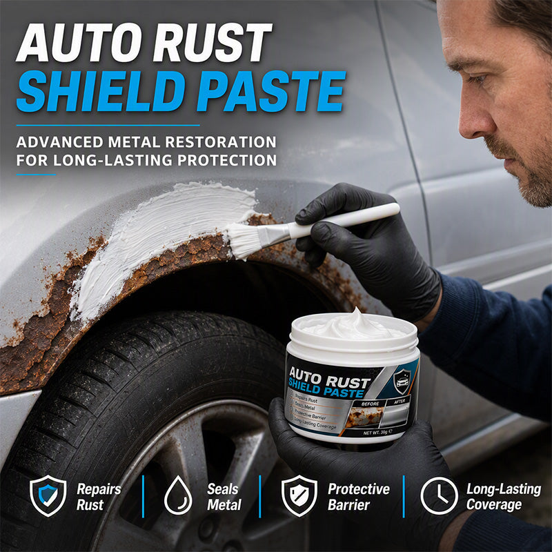 🚗Car Metal Rust Repair Paste‑ Auto Rust Shield Anti‑Corrosion Restoration Cream