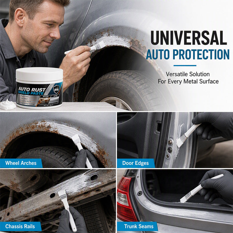 🚗Car Metal Rust Repair Paste‑ Auto Rust Shield Anti‑Corrosion Restoration Cream