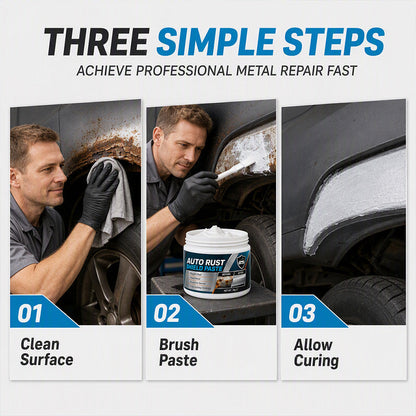 🚗Car Metal Rust Repair Paste‑ Auto Rust Shield Anti‑Corrosion Restoration Cream