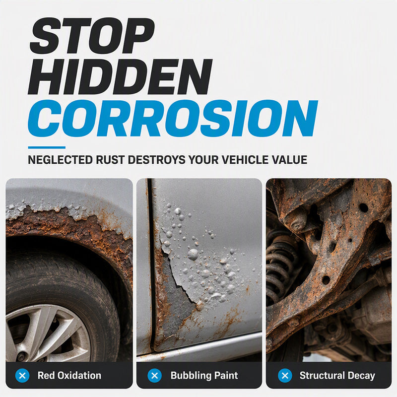 🚗Car Metal Rust Repair Paste‑ Auto Rust Shield Anti‑Corrosion Restoration Cream
