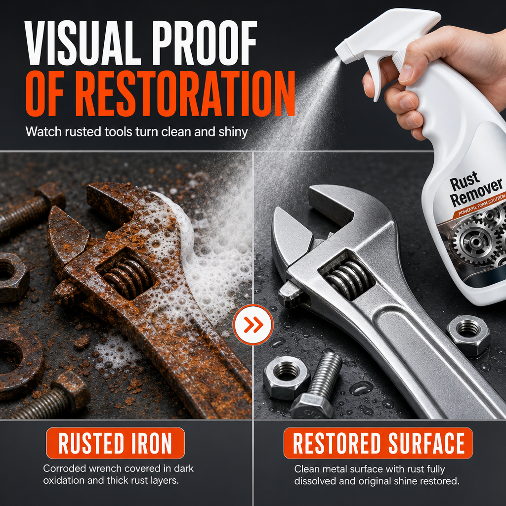 🔧 Metal Rust Remover and Screw Loosening Spray