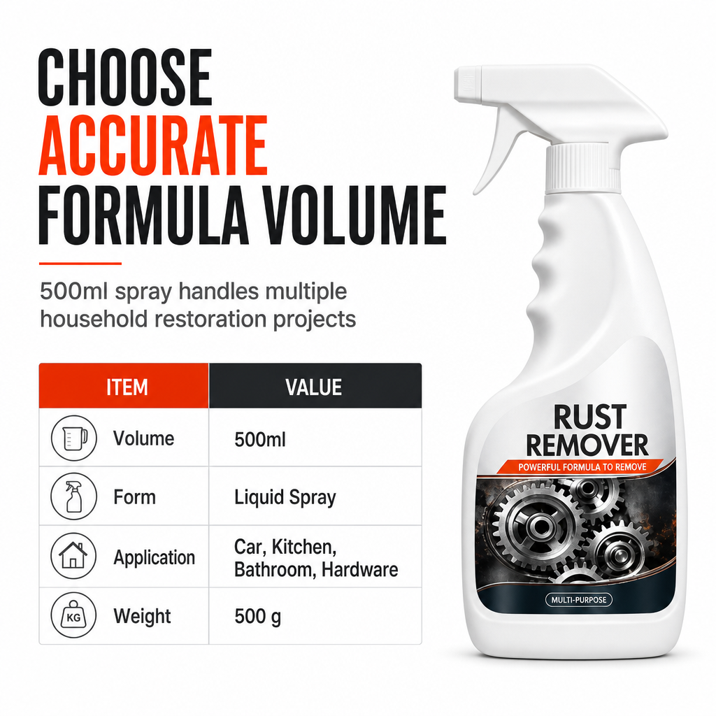 🔧 Metal Rust Remover and Screw Loosening Spray