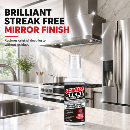 ✨ Stainless Steel Cleaner & Polish Spray – Multi-Purpose Surface Cleaning Solution