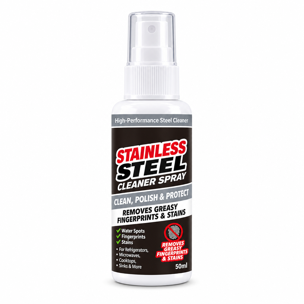 ✨ Stainless Steel Cleaner & Polish Spray – Multi-Purpose Surface Cleaning Solution