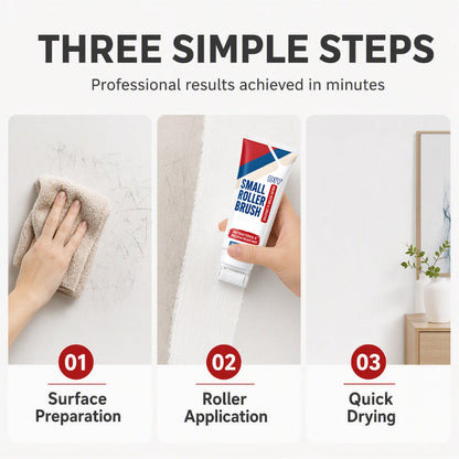 🏠 Waterproof Wall Repair Paste – Quick-Fix Filler with Integrated Roller Brush