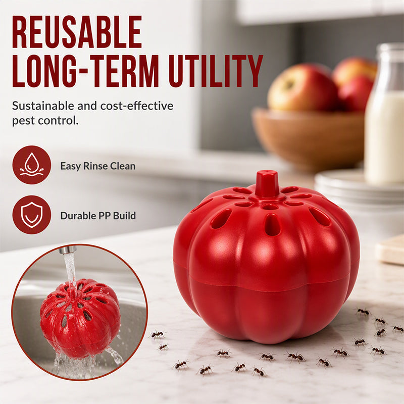 🎃 Pumpkin-Shaped Fruit Fly Trap – Decorative Indoor Fly Catcher for Kitchens & Home