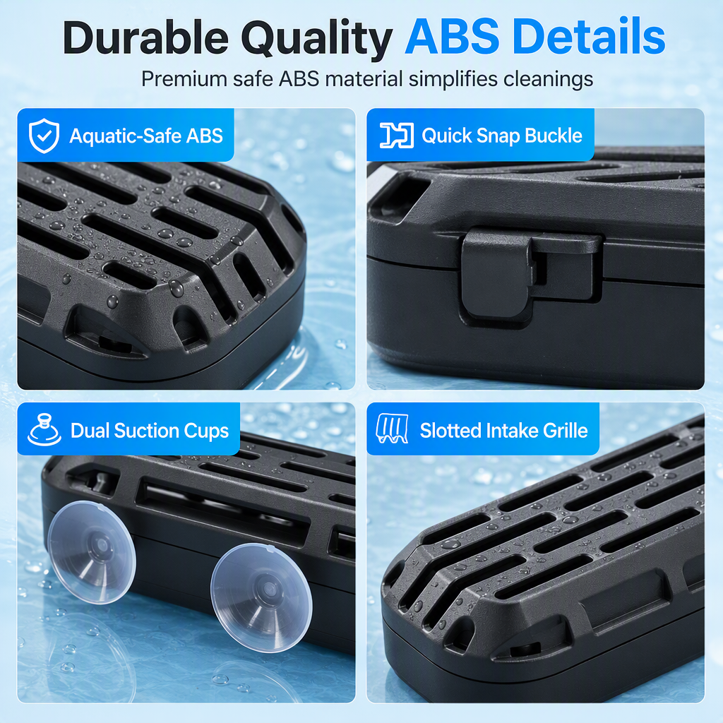 🐢 Turtle Tank Poop Collector – Aquarium Waste Cleaner for Easy Tank Maintenance