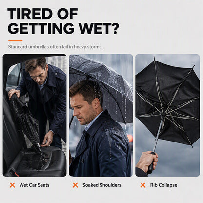 Extra Large Windproof Folding Umbrella