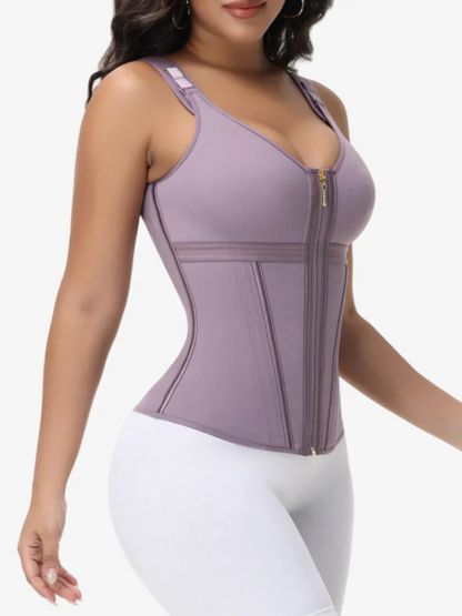 Waist Trainer Shaper Vest with Built-in Bra
