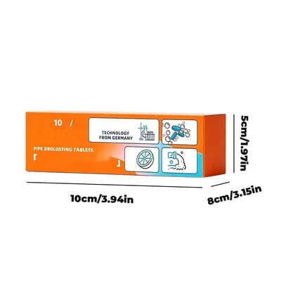 🔥 Powerful Drain Cleaning Tablets – Fast Pipe Declogging & Odor Removal